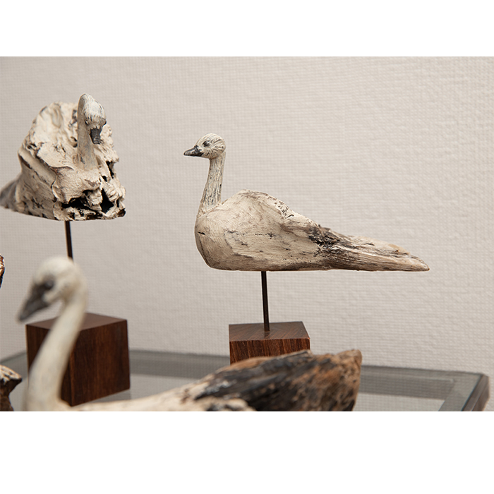 白鳥 オブジェ 小