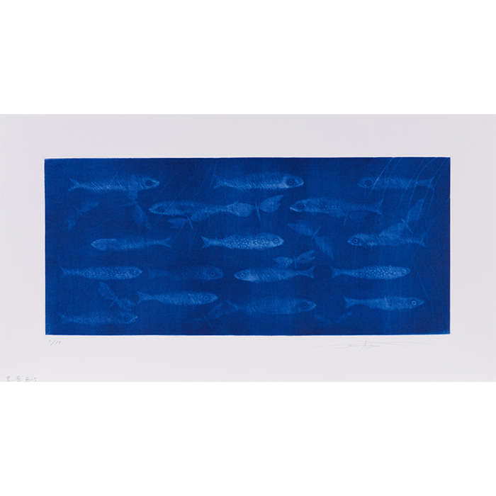 青い夢 魚-5