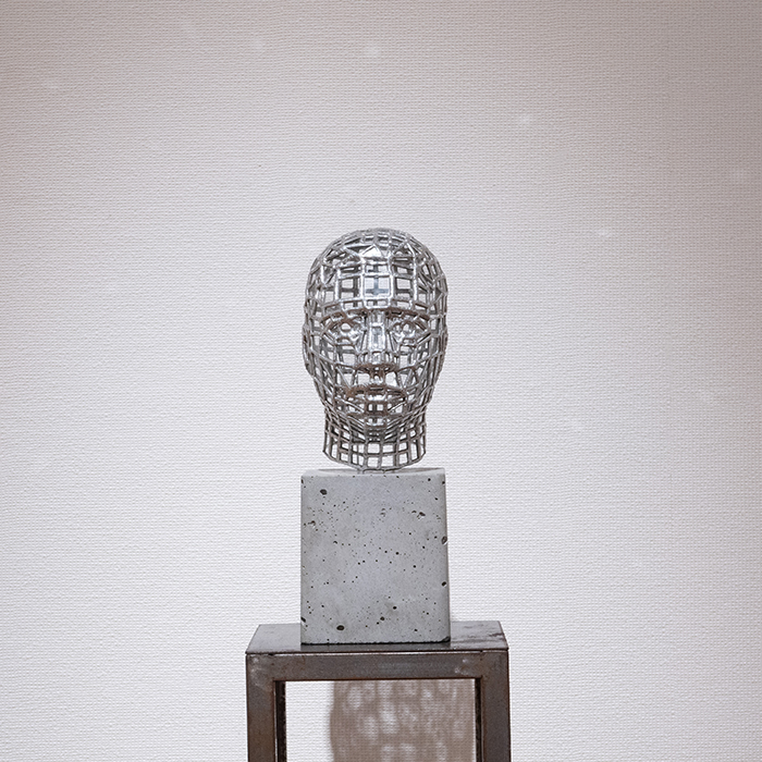 机上の野池 - 頭